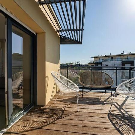 Bordeaux Merignac Appartement 2 Pieces - 2 Terrasses Eksteriør billede