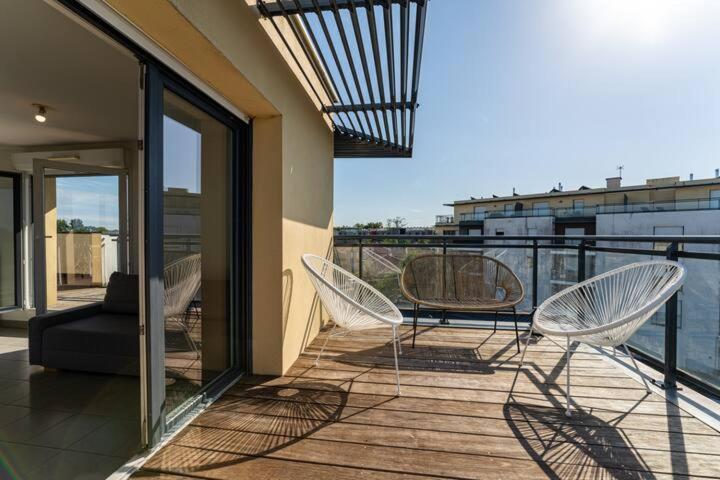 Bordeaux Merignac Appartement 2 Pieces - 2 Terrasses Eksteriør billede